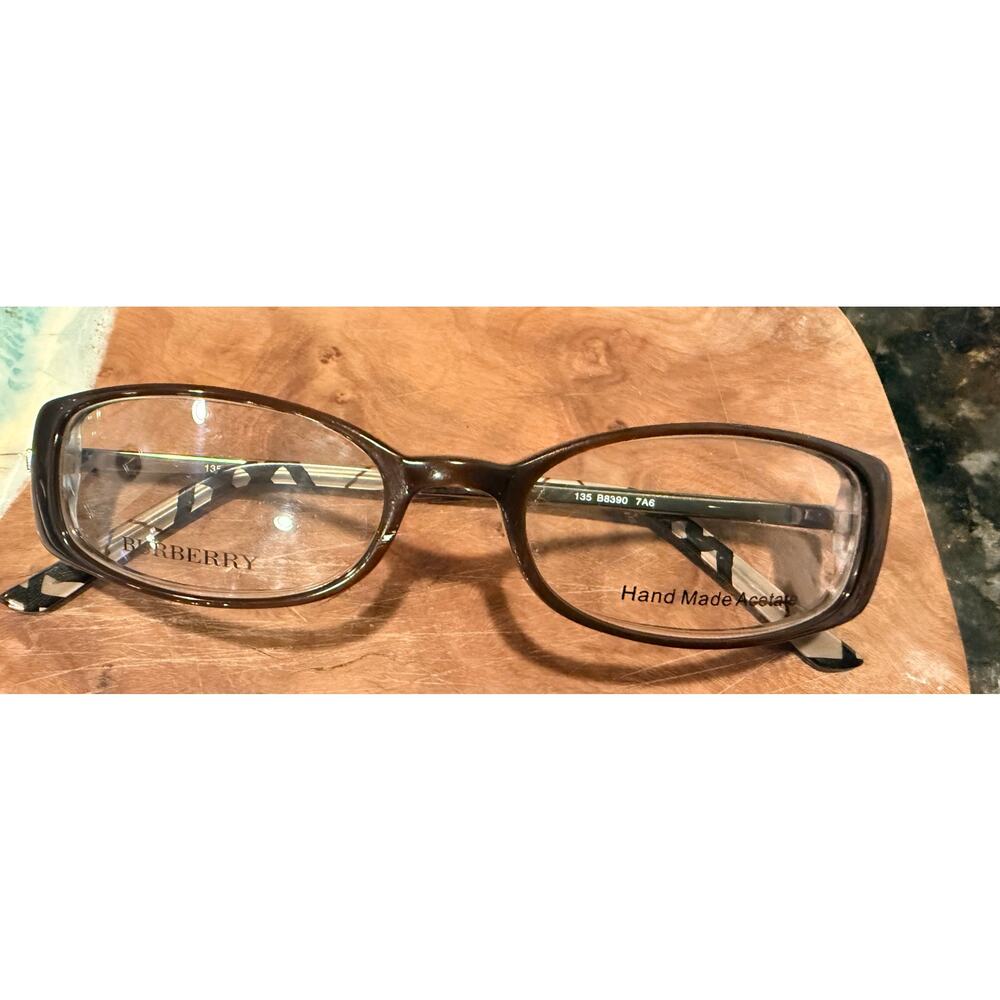 Burberry B8390 7a6 Brown Rectangular Eyeglasses F… - image 2